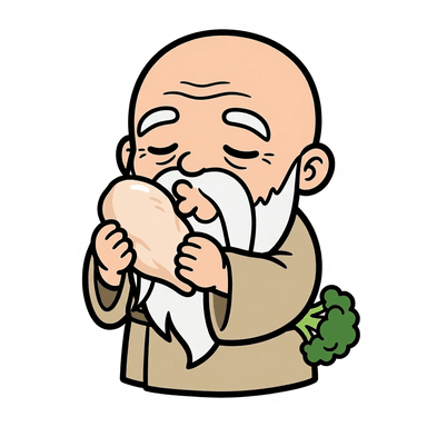 鶏むね仙人のキャラクター